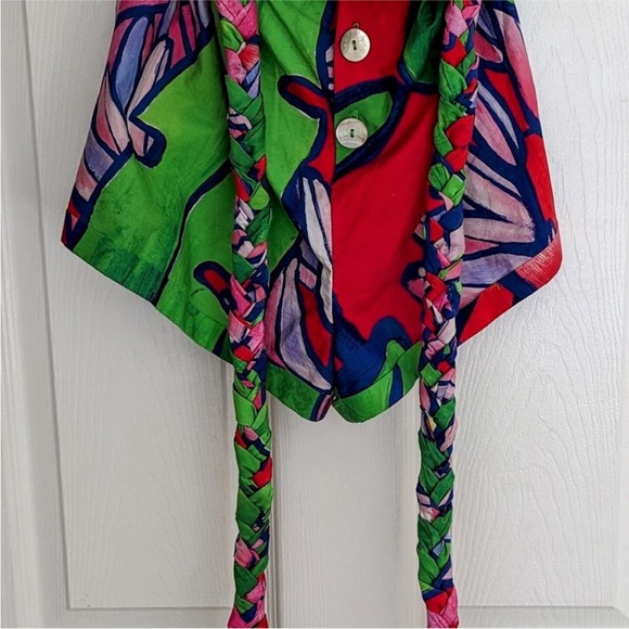 NWOT Farm Rio tropical bunch sleeves matching top and bottom - Picture 6 of 6